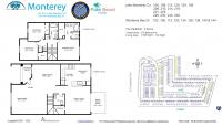 Unit 102 Monterey Bay Dr floor plan
