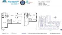 Unit 103 Monterey Bay Dr floor plan