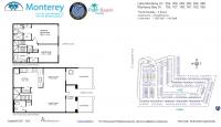 Unit 105 Monterey Bay Dr floor plan