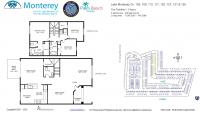 Unit 105 Lake Monterey Cir floor plan