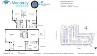 Unit 110 Monterey Bay Dr floor plan