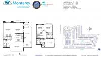 Unit 129 Monterey Bay Dr floor plan