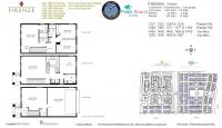 Unit 1317 Piazza Pitti floor plan