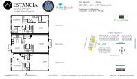 Unit 3231 E floor plan