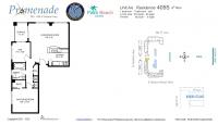 Unit 405S floor plan