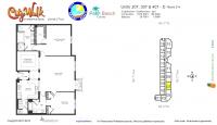 Unit 207 floor plan