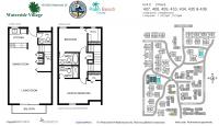 Unit 407 WATERSIDE DR floor plan