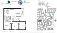 Unit 542 WATERSIDE DR floor plan