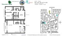 Unit 804 WATERSIDE DR floor plan