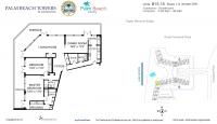 Unit B-115 & B-116 floor plan