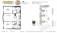Unit 201 - 3A floor plan