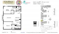Unit 107 - 2A floor plan