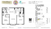 Unit 109 - 2A floor plan