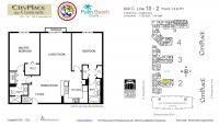 Unit 110 - 2A floor plan