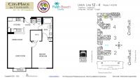 Unit PH12 - 4A floor plan