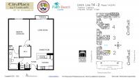 Unit 114 - 2A floor plan