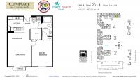 Unit PH20 - 4A floor plan