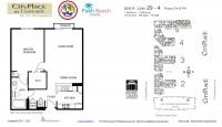 Unit PH29 - 4A floor plan