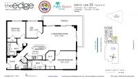 Unit 620 floor plan