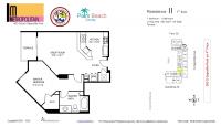 Unit 1-II floor plan