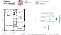 Unit N101 - B6 floor plan