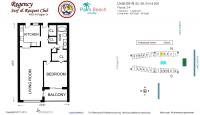 Unit N105 - B2 floor plan