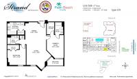 Unit 506 floor plan