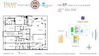Unit 7EF floor plan