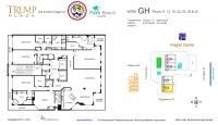 Unit 11GH floor plan