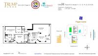 Unit 6H floor plan