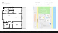 Unit 105-A floor plan