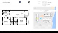 Unit 105-W floor plan