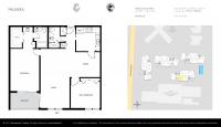 Unit A101 floor plan