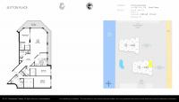 Unit 105-S floor plan