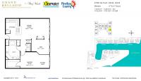 Unit 2738 Via Tivoli # 222B floor plan