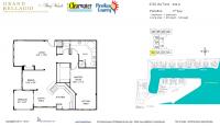 Unit 2722 Via Tivoli # 434A floor plan