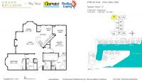 Unit 2709 Via Cipriani # 510A floor plan