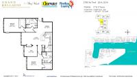Unit 2709 Via Cipriani # 521A floor plan