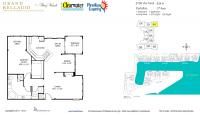 Unit 2709 Via Cipriani # 534A floor plan
