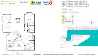 Unit 2717 Via Cipriani # 610B floor plan