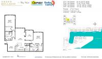 Unit 2717 Via Cipriani # 621B floor plan