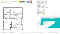 Unit 2717 Via Cipriani # 634A floor plan