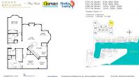 Unit 2733 Via Cipriani # 810A floor plan