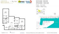 Unit 2733 Via Cipriani # 821B floor plan