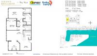 Unit 2733 Via Cipriani # 822B floor plan