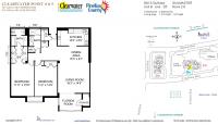 Unit 830 S Gulfview Blvd # 201 floor plan