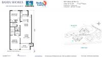 Unit 6291 Bahia Del Mar Cir # 107 floor plan