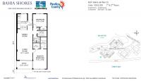 Unit 6291 Bahia Del Mar Cir # 108 floor plan