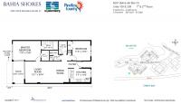 Unit 6291 Bahia Del Mar Cir # 109 floor plan