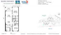 Unit 6294 Bahia Del Mar Cir # 101 floor plan